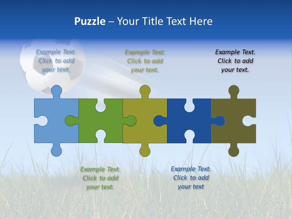 Father And Daughter On Computer PowerPoint Template