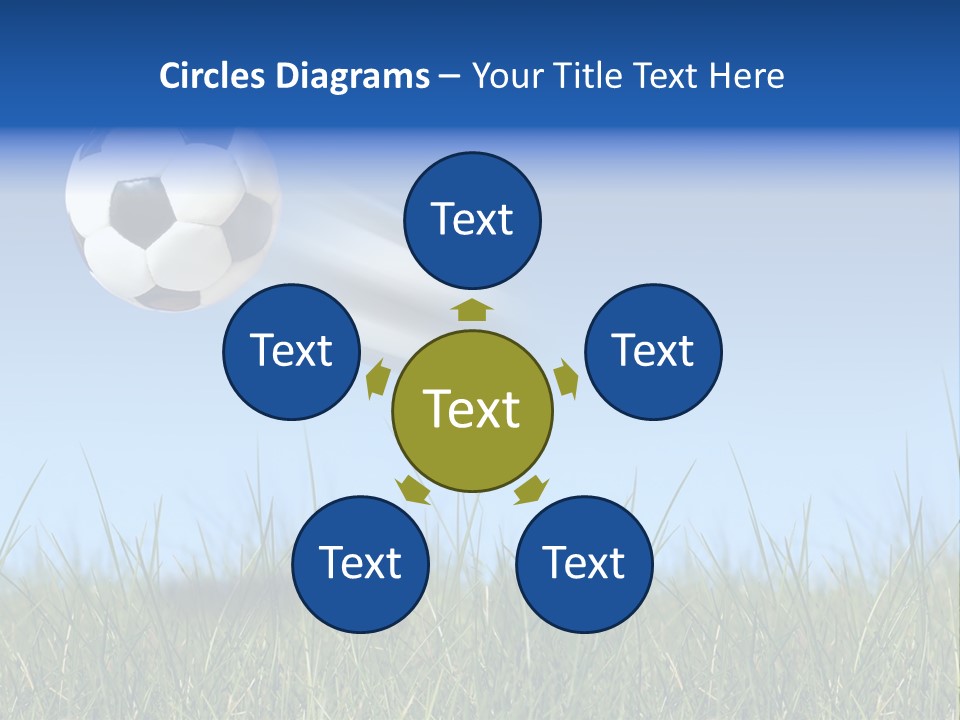 Father And Daughter On Computer PowerPoint Template