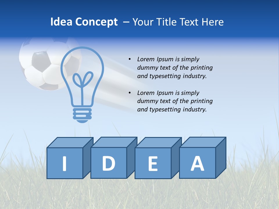 Father And Daughter On Computer PowerPoint Template