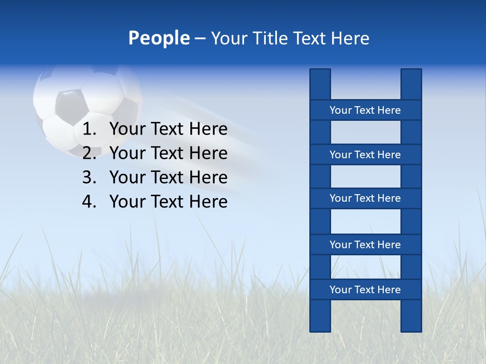 Father And Daughter On Computer PowerPoint Template