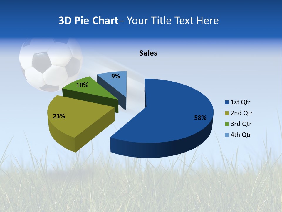 Father And Daughter On Computer PowerPoint Template