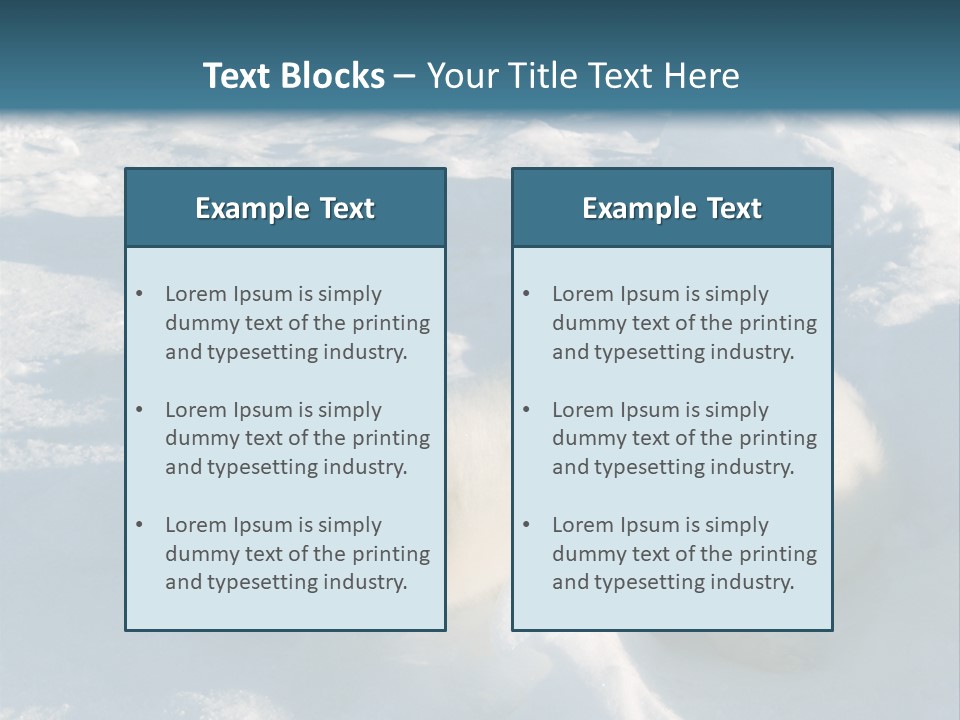 Baby Harp Seal Pup Enjoys Sun On Ice Floe In North Atlantic PowerPoint Template