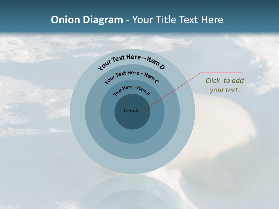 Baby Harp Seal Pup Enjoys Sun On Ice Floe In North Atlantic PowerPoint Template