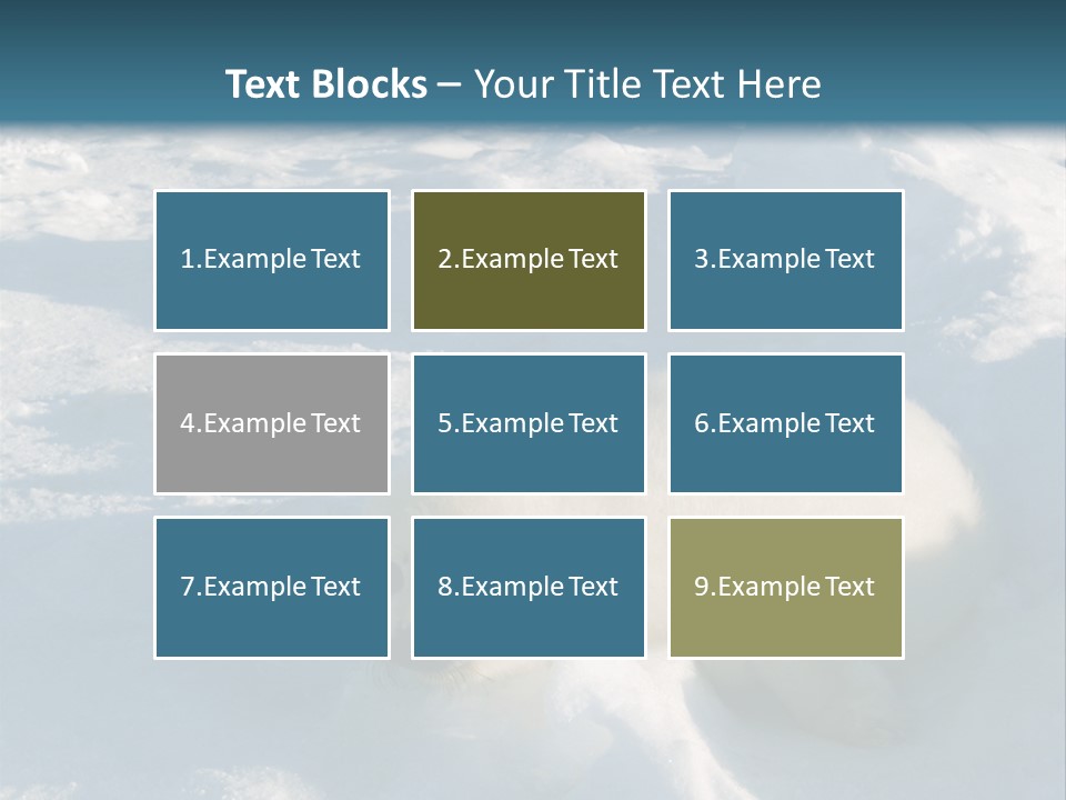 Baby Harp Seal Pup Enjoys Sun On Ice Floe In North Atlantic PowerPoint Template