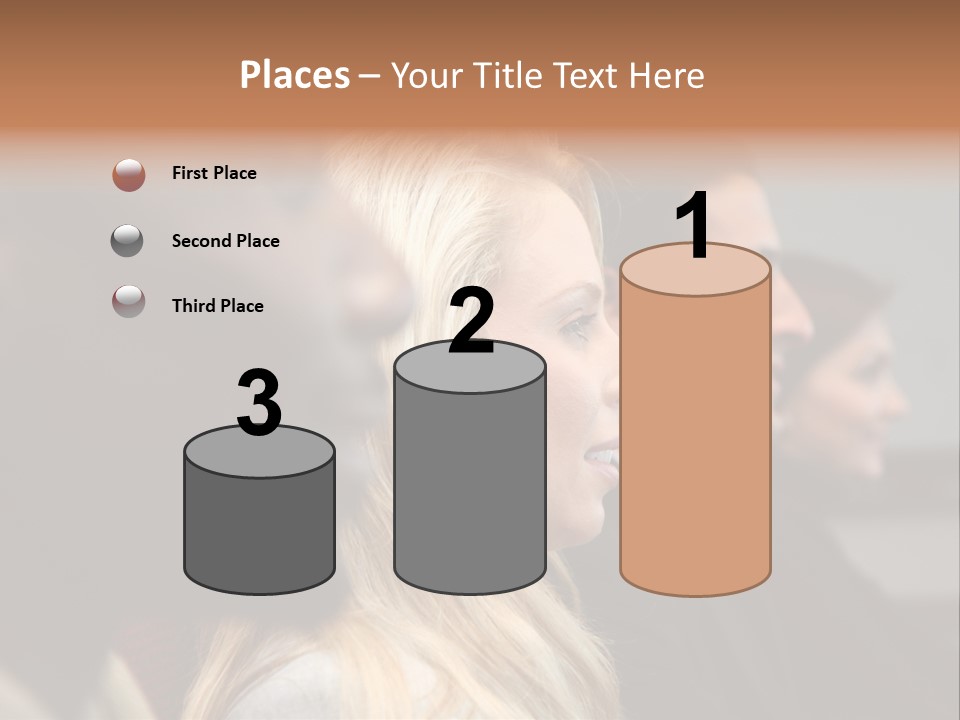 Business Team Sitting In A Meeting At Work PowerPoint Template