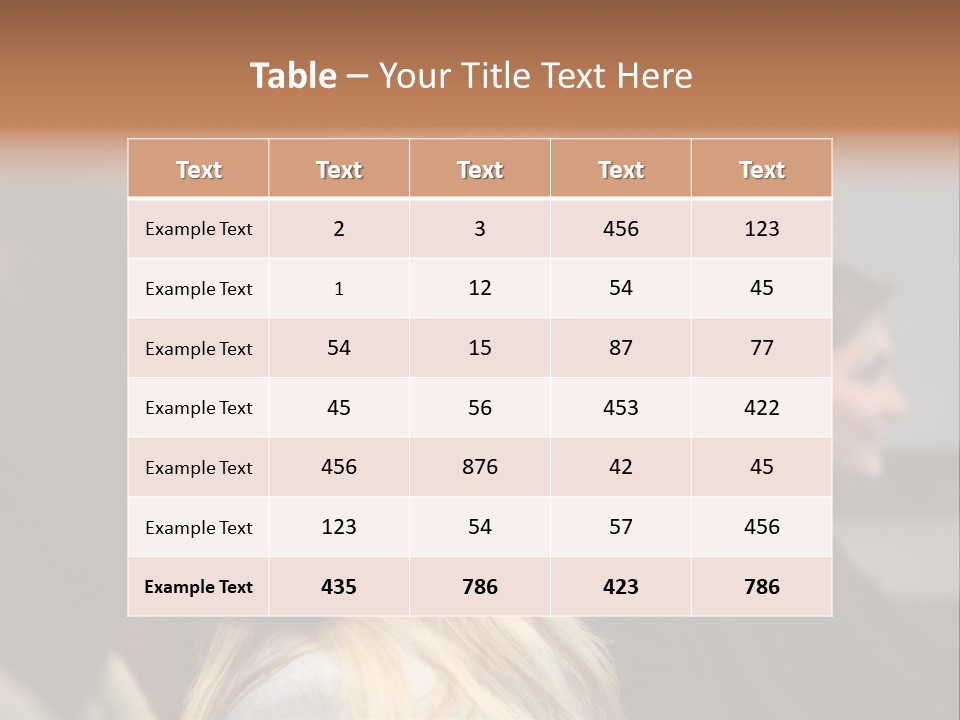 Business Team Sitting In A Meeting At Work PowerPoint Template
