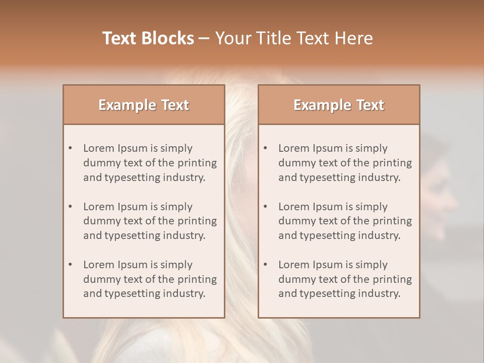 Business Team Sitting In A Meeting At Work PowerPoint Template