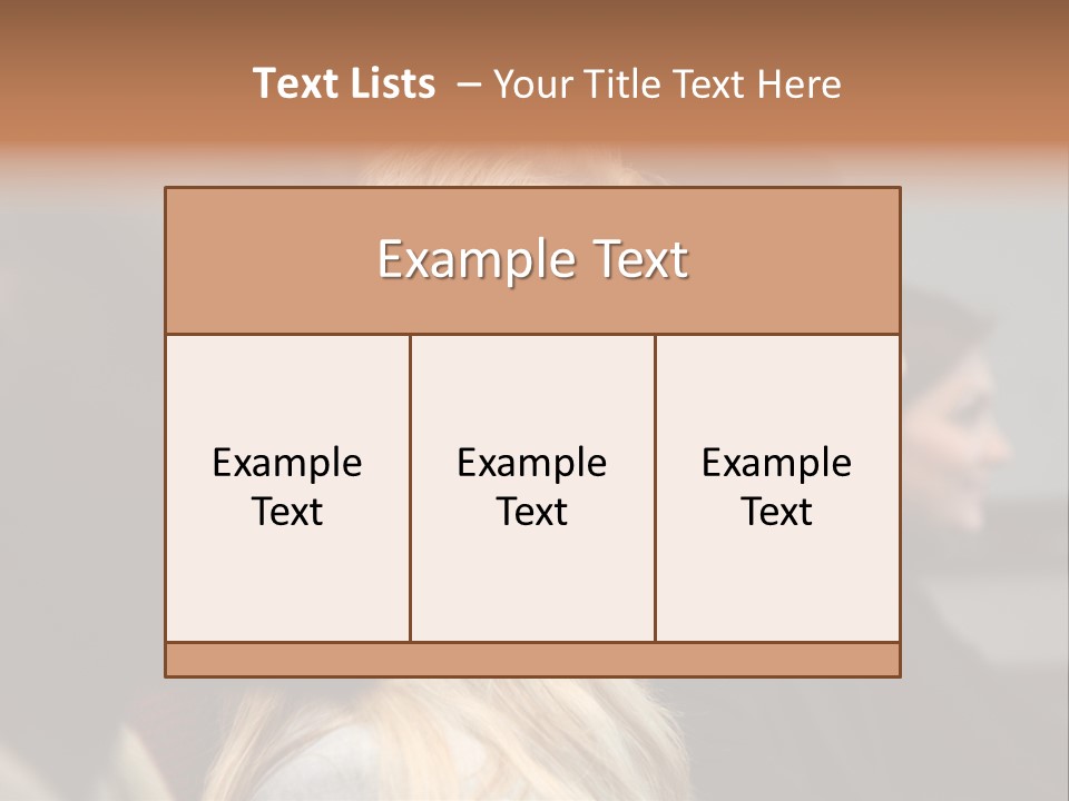 Business Team Sitting In A Meeting At Work PowerPoint Template