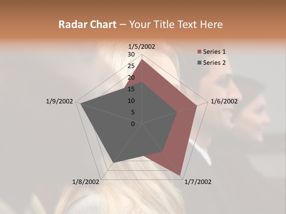 Business Team Sitting In A Meeting At Work PowerPoint Template