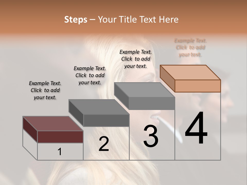 Business Team Sitting In A Meeting At Work PowerPoint Template