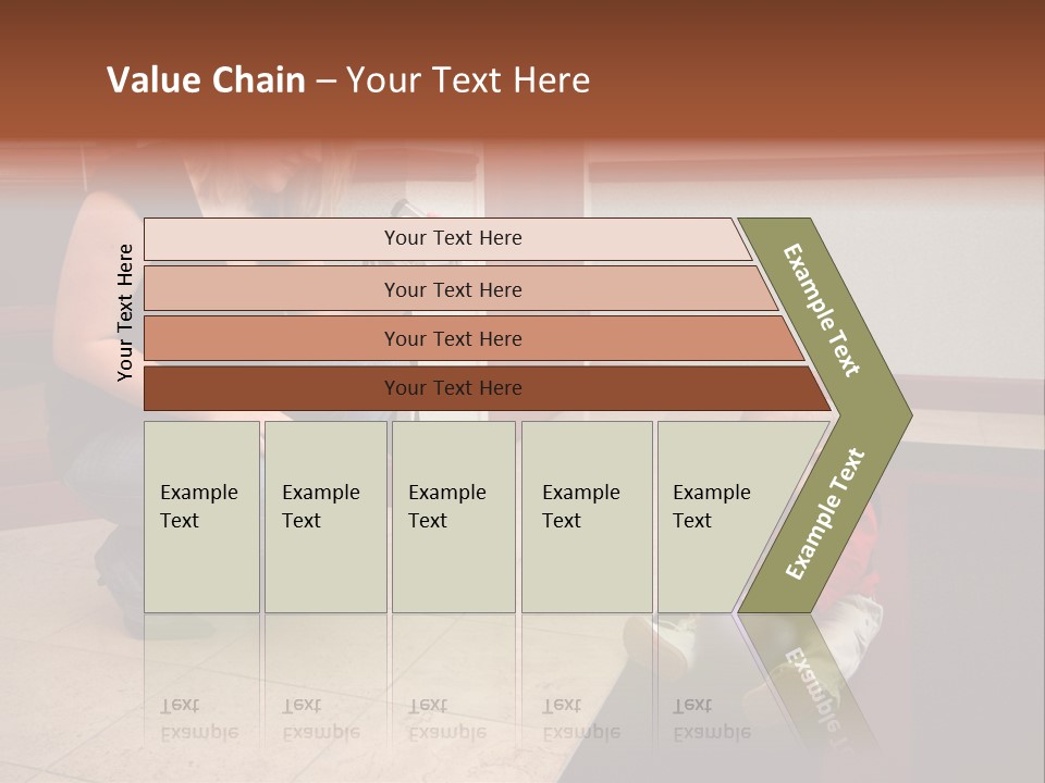 A Mother With Her Son Inside Their Home PowerPoint Template