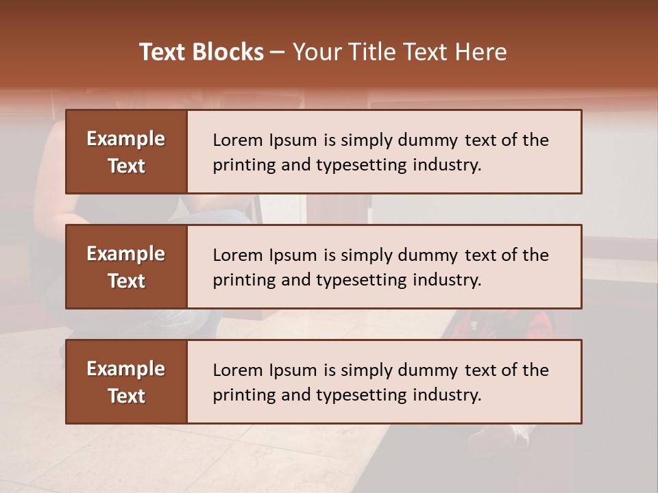 A Mother With Her Son Inside Their Home PowerPoint Template
