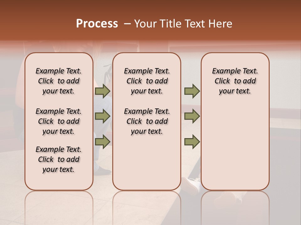 A Mother With Her Son Inside Their Home PowerPoint Template