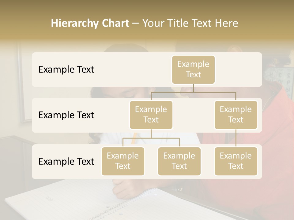 Young Girl And Teacher At Computer PowerPoint Template