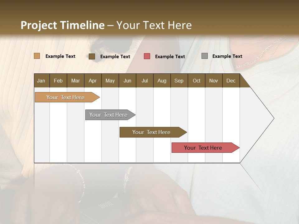 Father And Daughter On Computer PowerPoint Template