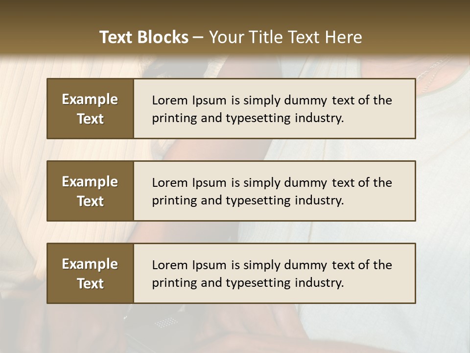 Father And Daughter On Computer PowerPoint Template