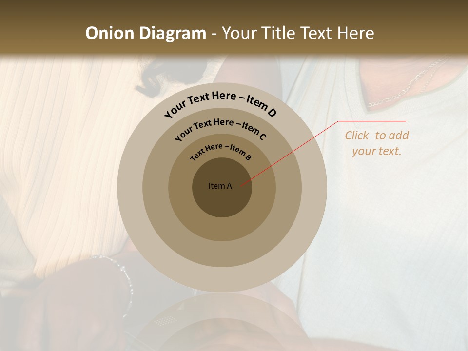 Father And Daughter On Computer PowerPoint Template