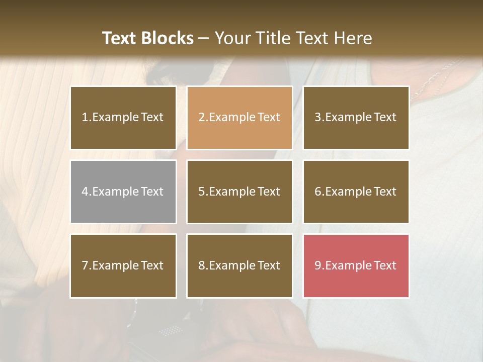 Father And Daughter On Computer PowerPoint Template