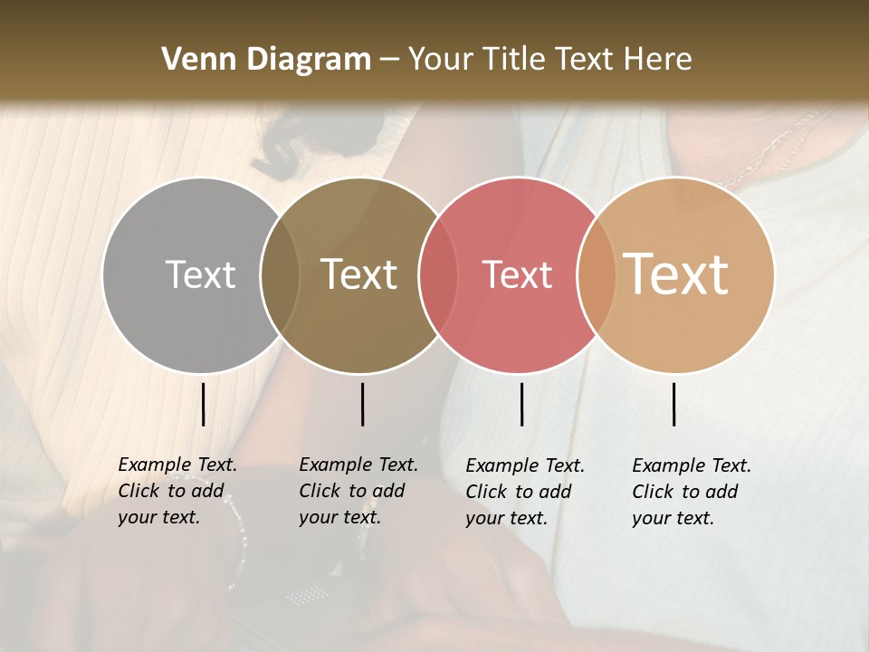 Father And Daughter On Computer PowerPoint Template