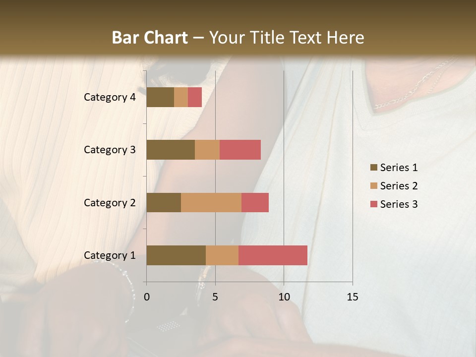 Father And Daughter On Computer PowerPoint Template