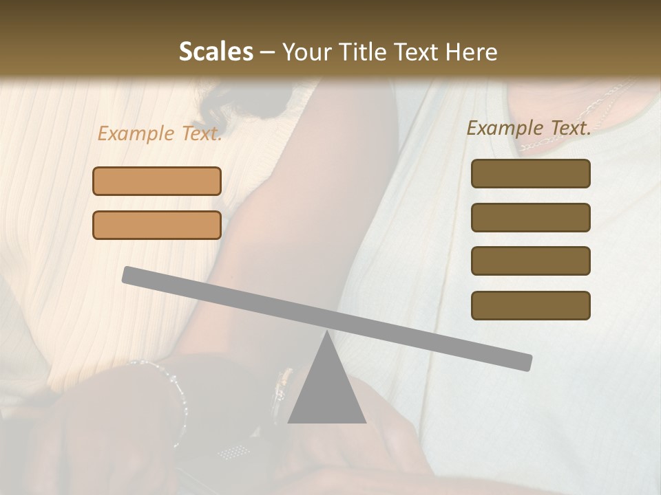 Father And Daughter On Computer PowerPoint Template