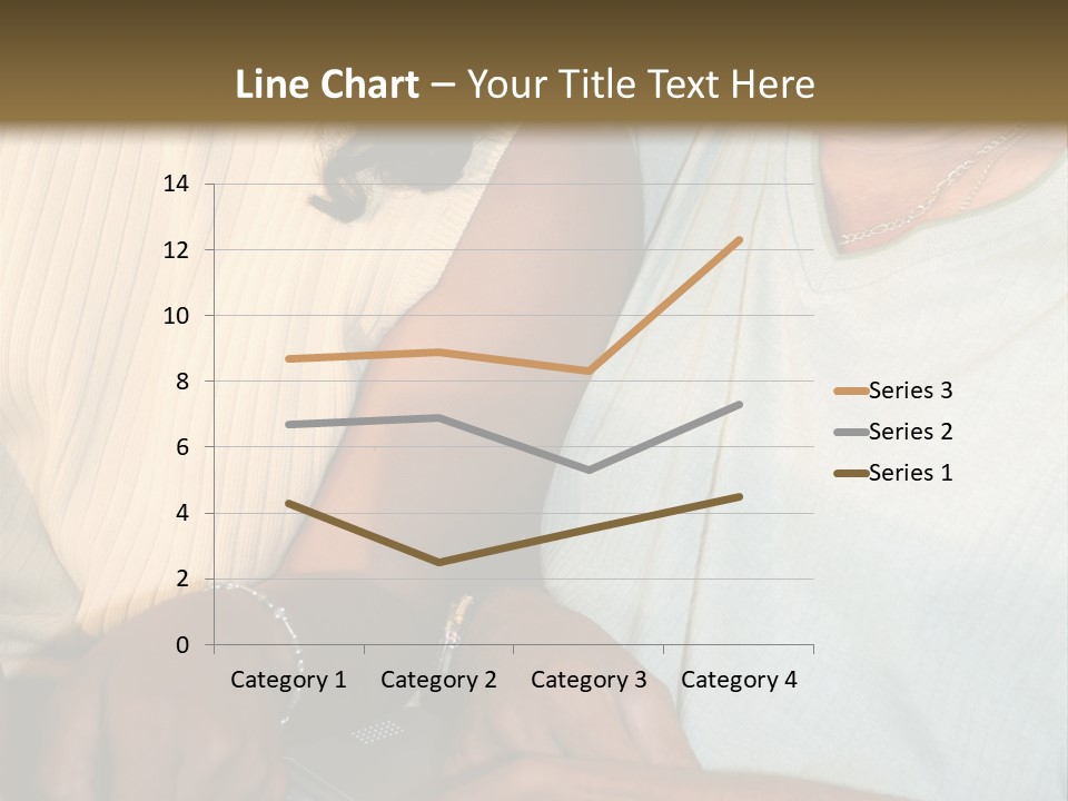 Father And Daughter On Computer PowerPoint Template