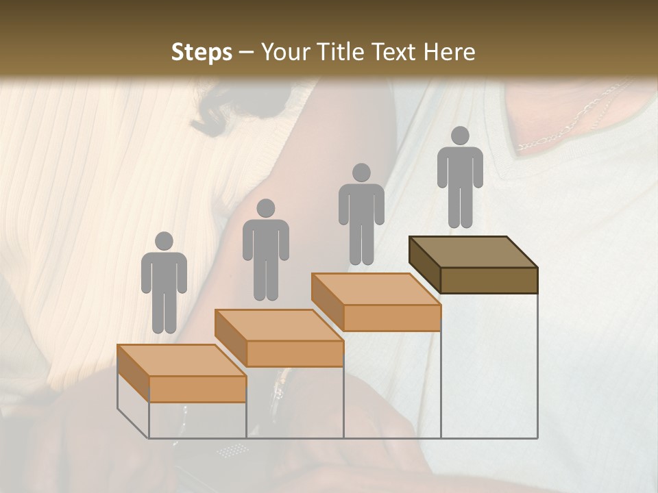 Father And Daughter On Computer PowerPoint Template