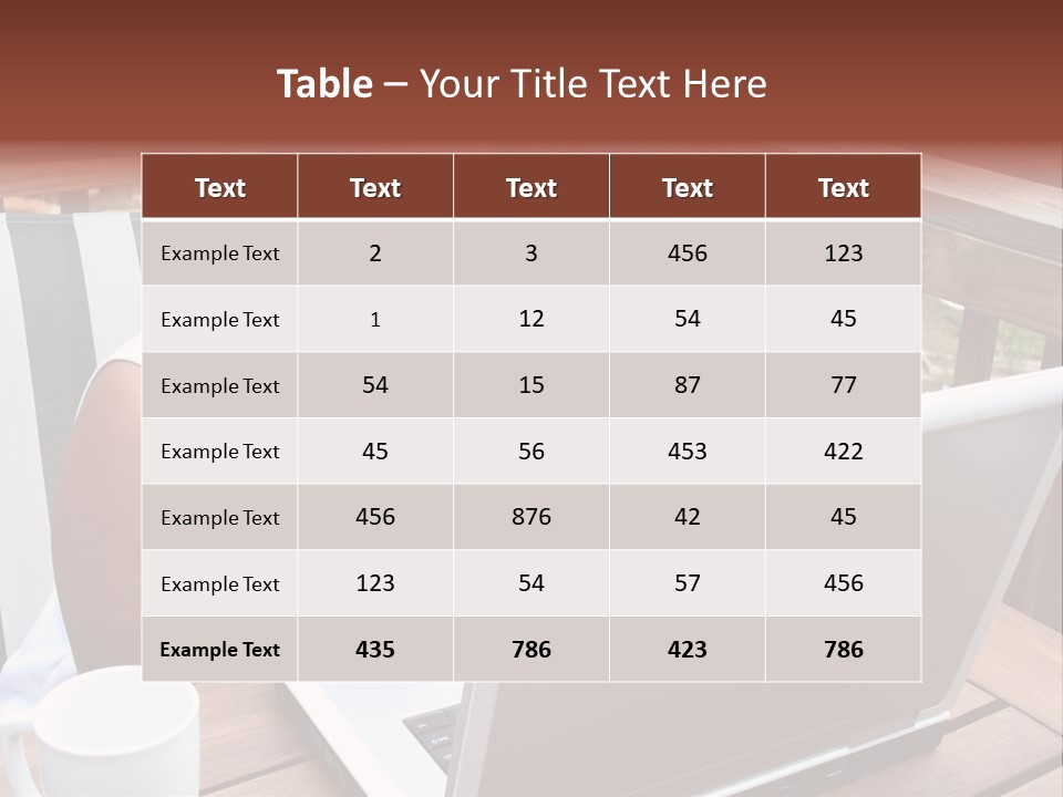 A Mother With Her Children Use The Computer PowerPoint Template
