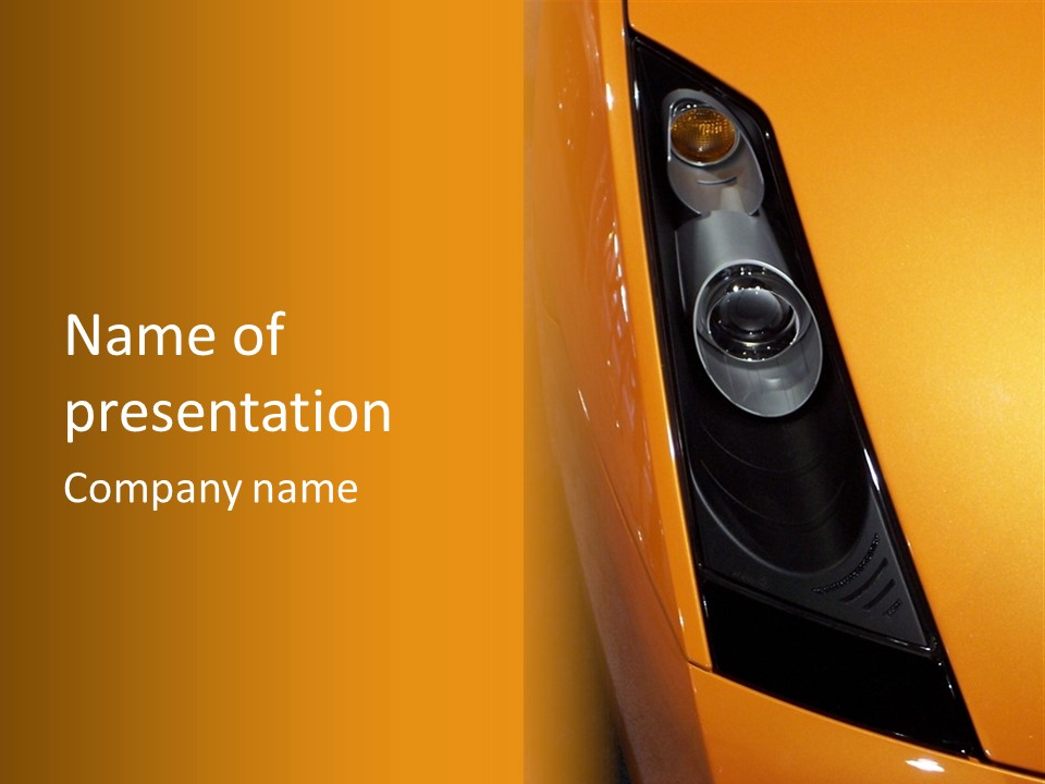 Lambo PowerPoint Template