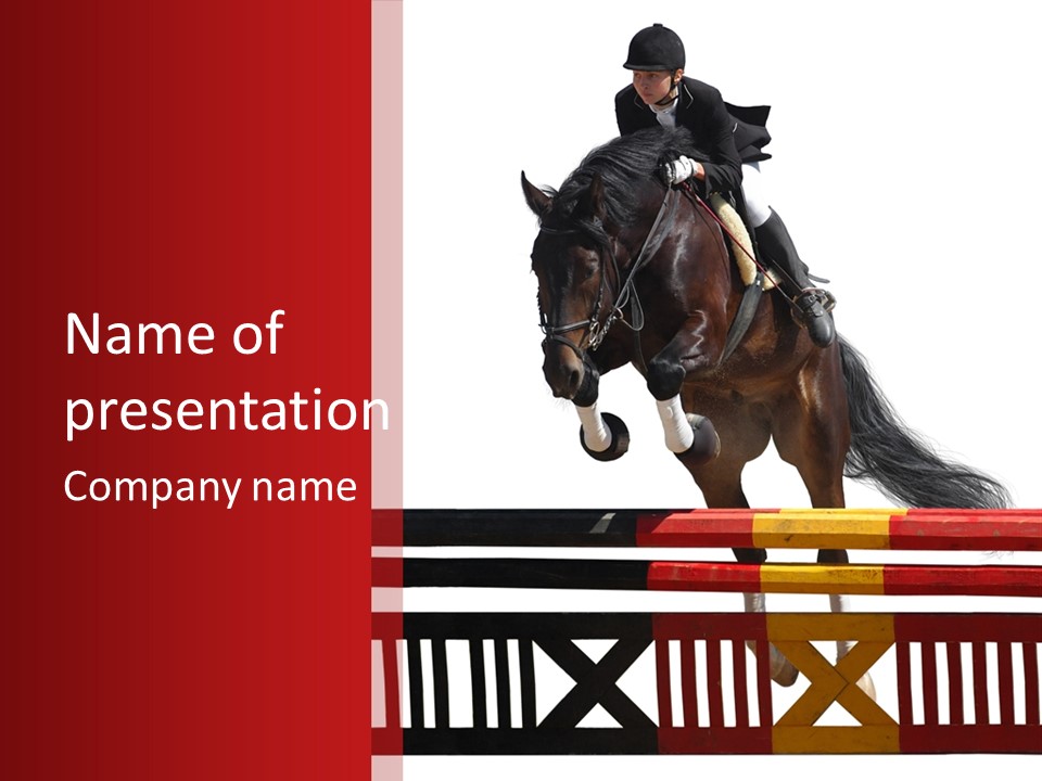 Show Jumping PowerPoint Template