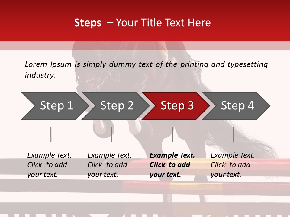 Show Jumping PowerPoint Template