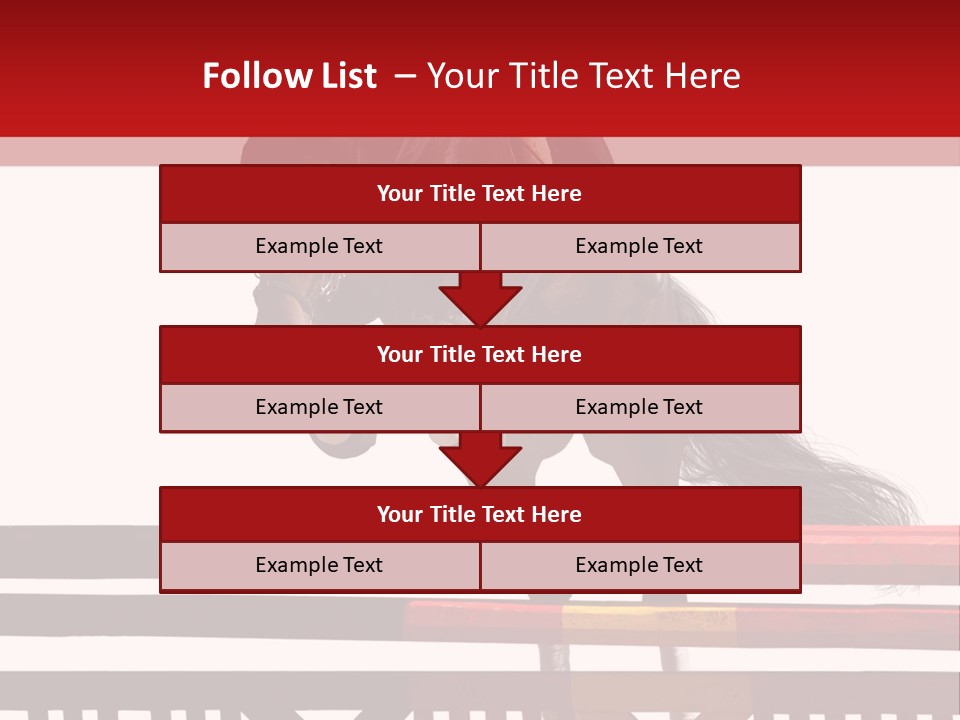 Show Jumping PowerPoint Template