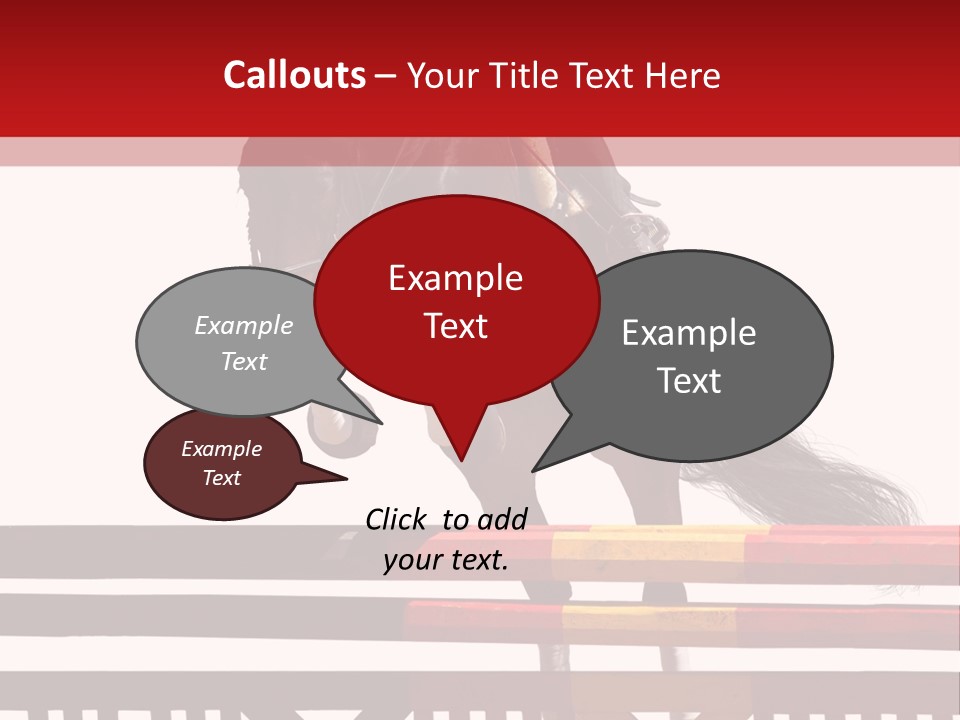 Show Jumping PowerPoint Template