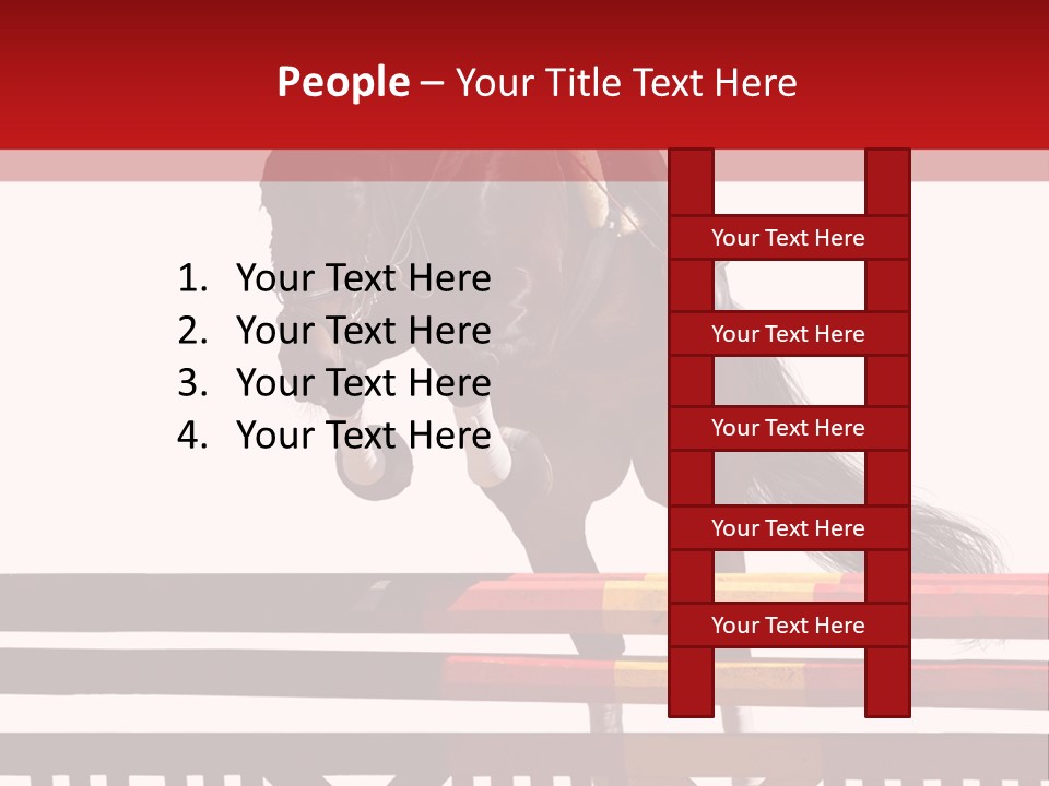 Show Jumping PowerPoint Template