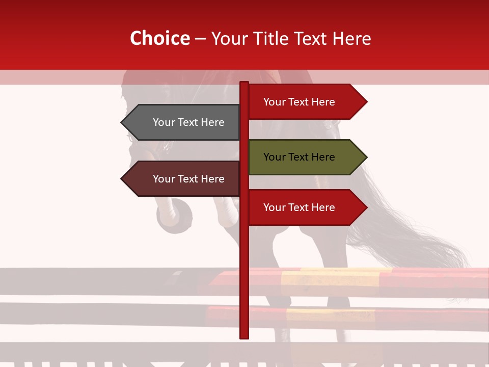 Show Jumping PowerPoint Template