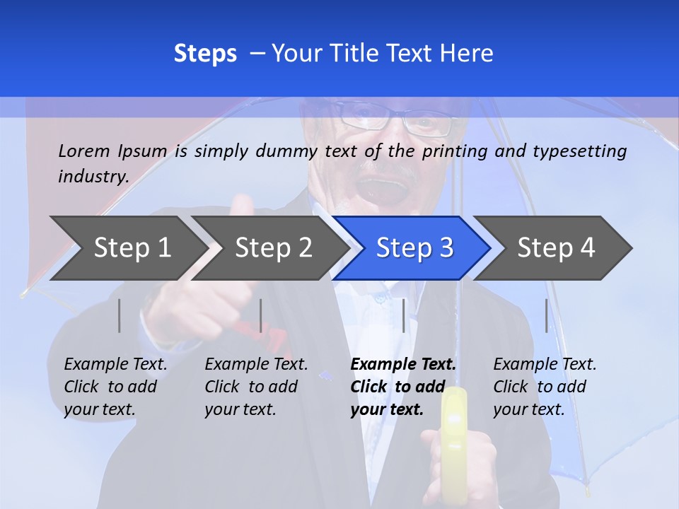 Old Man PowerPoint Template