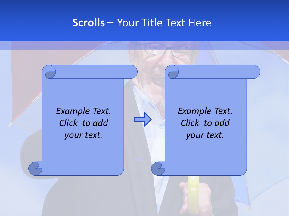 Old Man PowerPoint Template