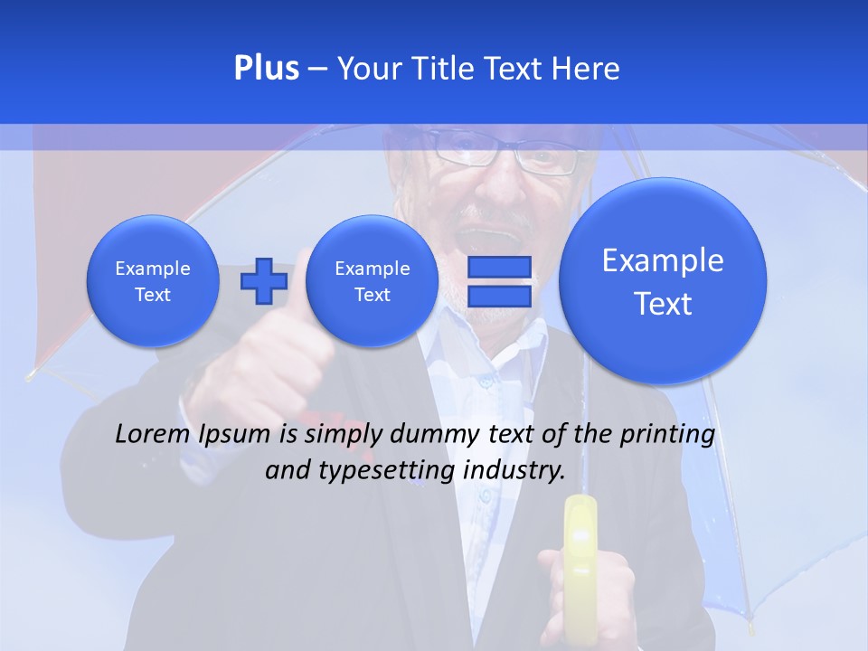 Old Man PowerPoint Template
