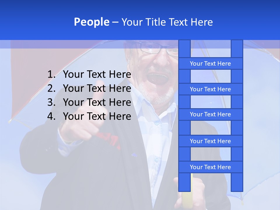 Old Man PowerPoint Template