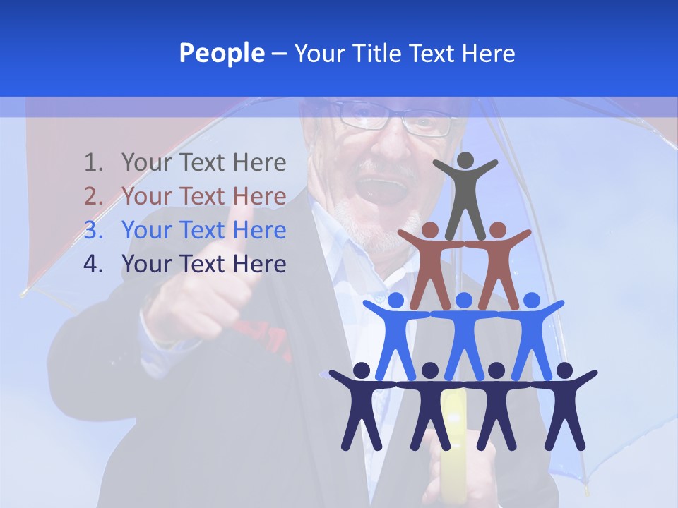 Old Man PowerPoint Template