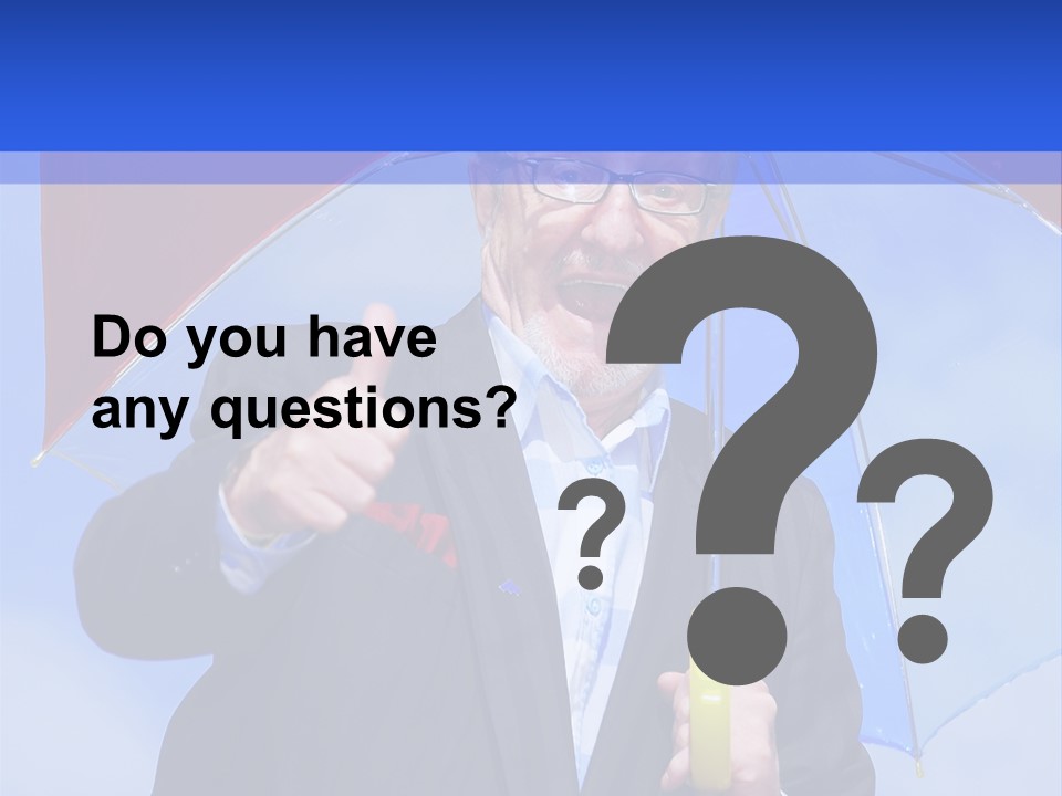 Old Man PowerPoint Template