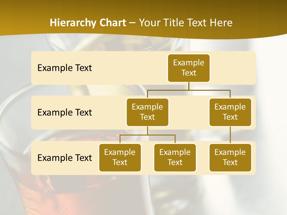 Row Of Colorful Shots PowerPoint Template