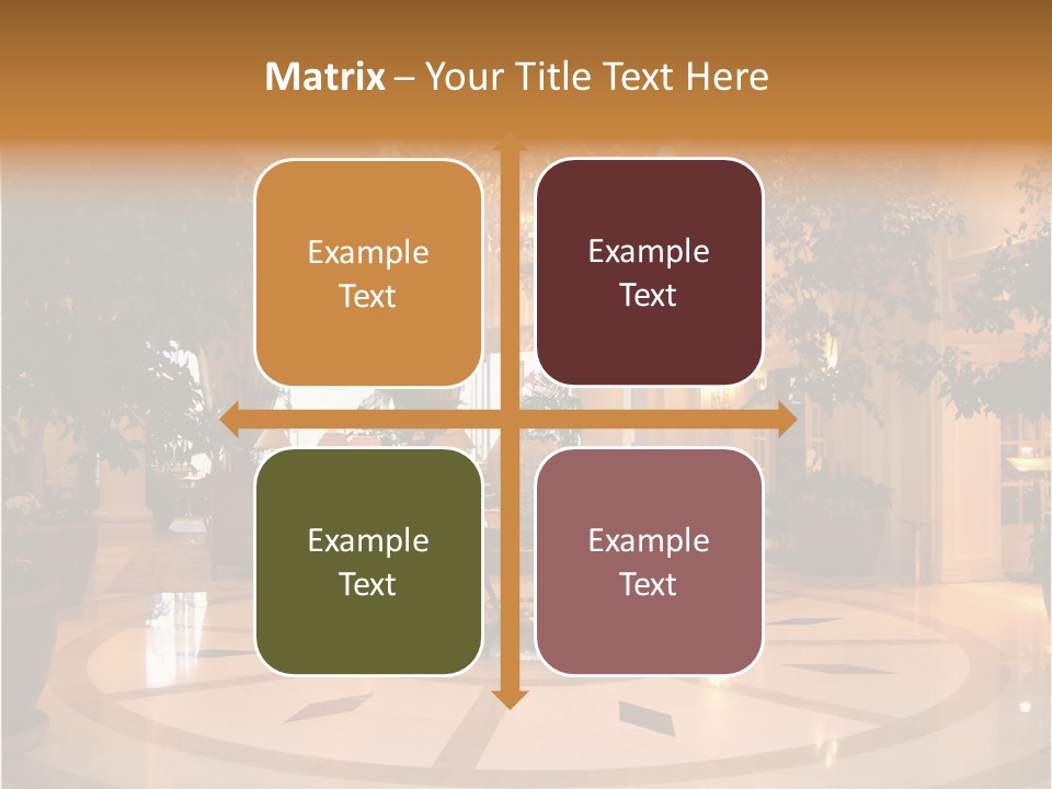 A Large Room With A Chandelier And A Chandelier Hanging From The PowerPoint Template