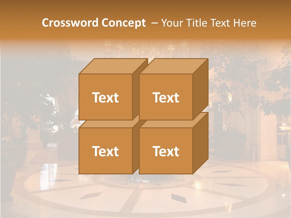 A Large Room With A Chandelier And A Chandelier Hanging From The PowerPoint Template