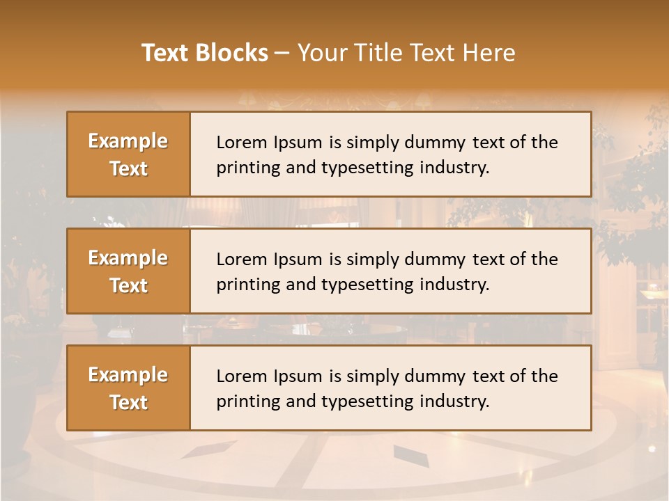 A Large Room With A Chandelier And A Chandelier Hanging From The PowerPoint Template