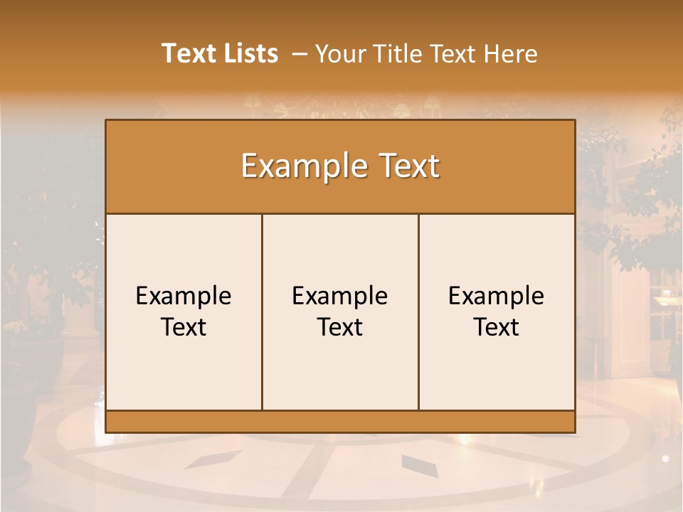 A Large Room With A Chandelier And A Chandelier Hanging From The PowerPoint Template