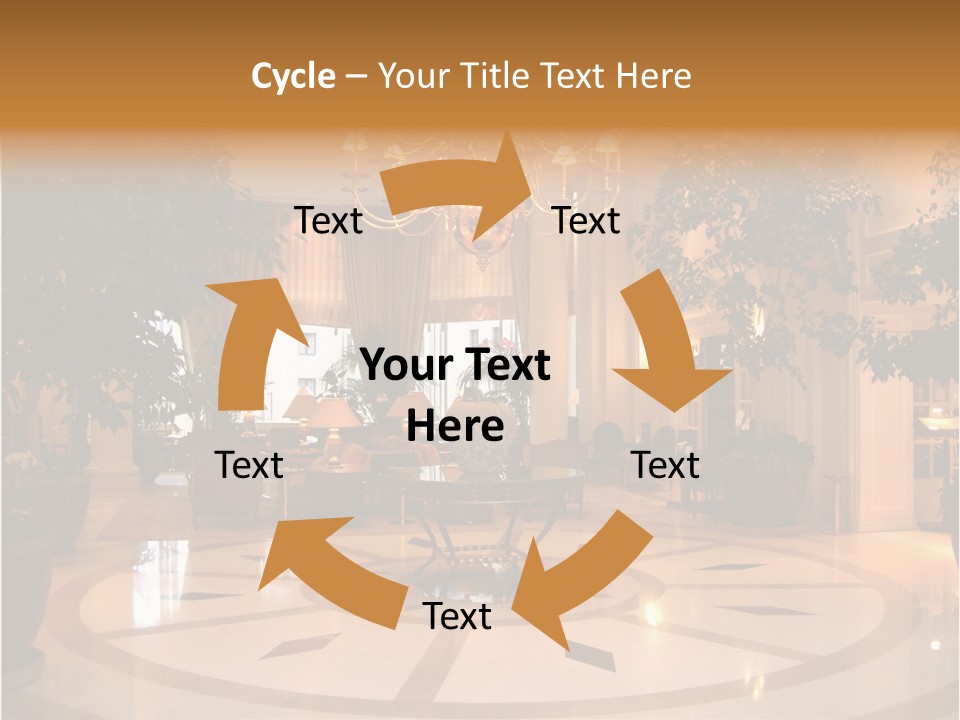 A Large Room With A Chandelier And A Chandelier Hanging From The PowerPoint Template