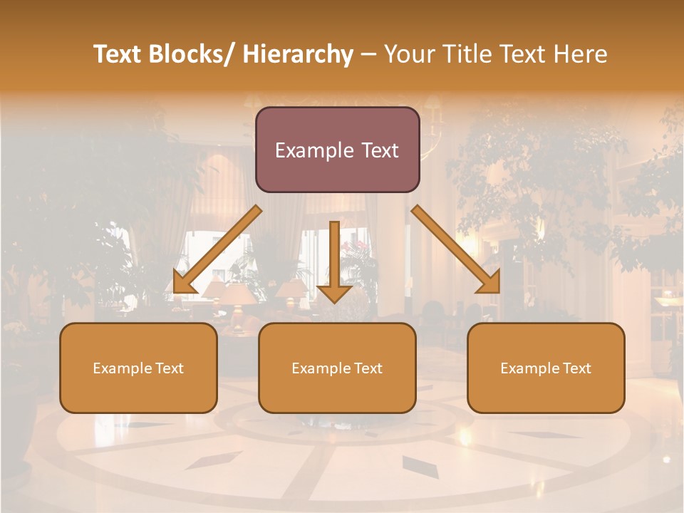 A Large Room With A Chandelier And A Chandelier Hanging From The PowerPoint Template