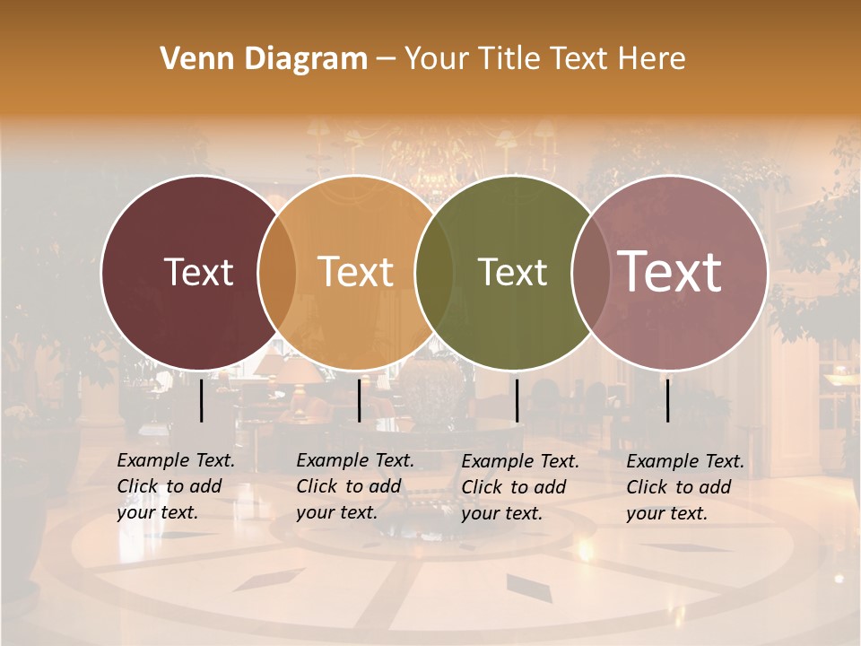 A Large Room With A Chandelier And A Chandelier Hanging From The PowerPoint Template