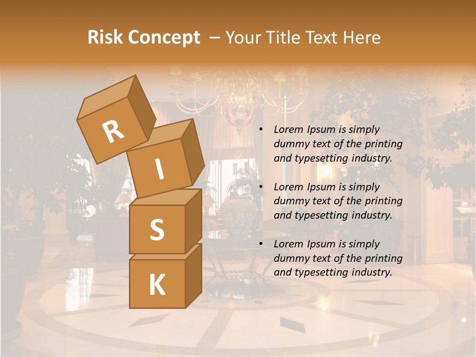 A Large Room With A Chandelier And A Chandelier Hanging From The PowerPoint Template